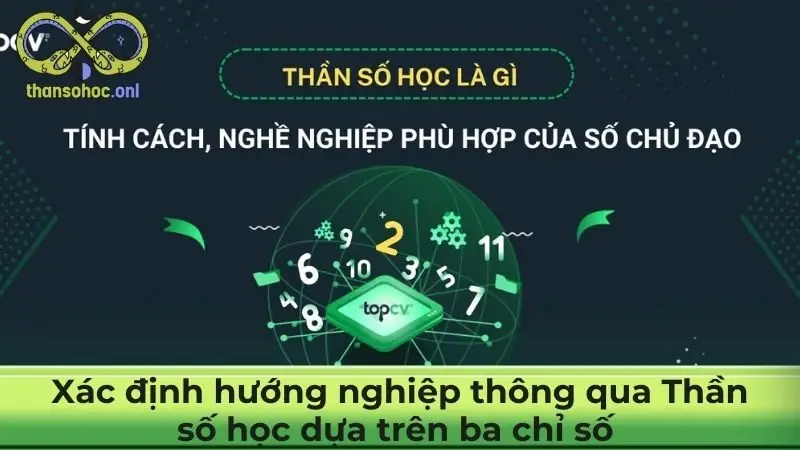 Xác định hướng nghiệp thông qua Thần số học dựa trên ba chỉ số