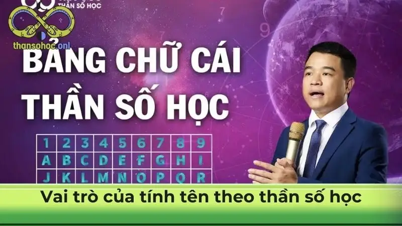 Vai trò của tính tên theo thần số học