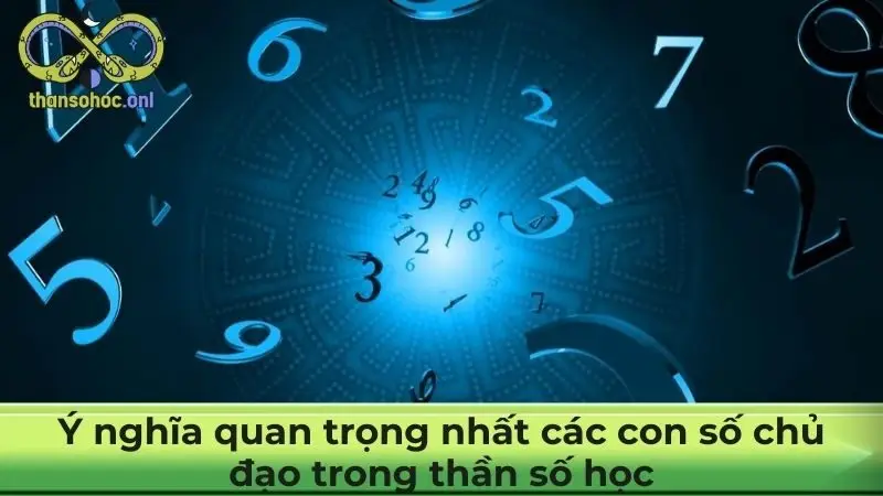 Ý nghĩa quan trọng nhất các con số chủ đạo trong thần số học  